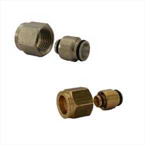 Luxusheat Compression Connector Adaptors in 16mm to 25mm
