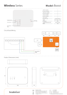 Heatmiser Boost Wiring Diagram