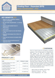 Floating Floor EPS FC3 Datasheet