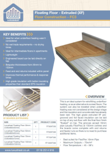 Floating Floor Extruded FC3 Datasheet