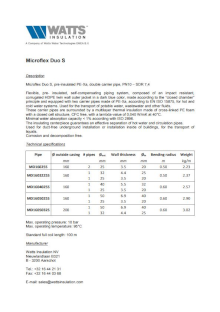 Microflex Duo PN10 Spec