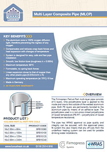 Luxusheat Multilayer Pipe (MLC)