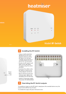 Heatmiser RF Switch Quick Setup