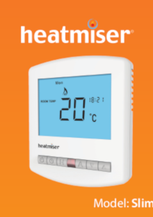 Heatmiser Slimline-E Manual