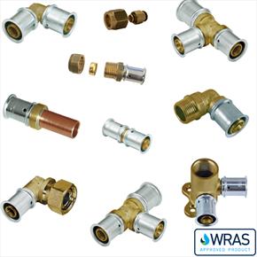 Luxusheat Brass Press Fittings Range