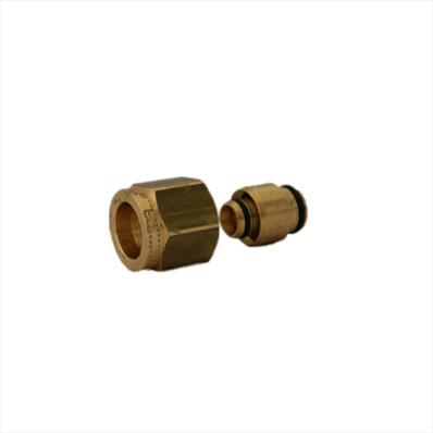 Compression Adaptor - 20 x 22mm Brass