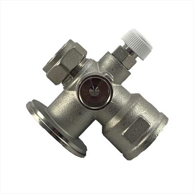 Nickel Plated Top Elbow for Compact Control Set