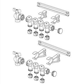 Isolation Valves - Straight 3/4"