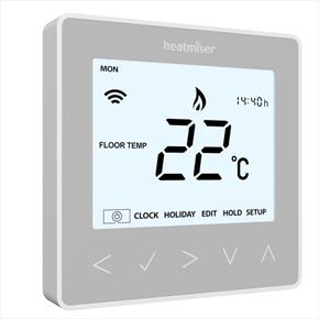 Luxusheat Heatmiser Neostat Silver / Platinum