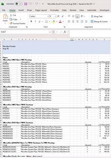 Microflex Price List Aug 2026 (EXCEL)